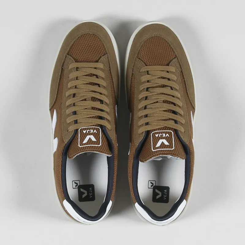 Veja Womens V-12 B-Mesh Shoes Tent White-2