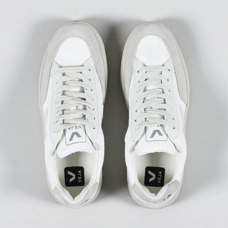 Veja Womens V-12 B-Mesh Shoes White Natural-1