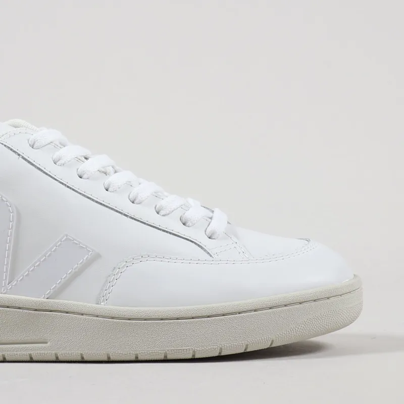 Veja Sneakers Mens V 12 Leather Shoes Extra White Trainers