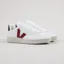 Veja V-12 Leather Shoes Extra White Marsala Nautico