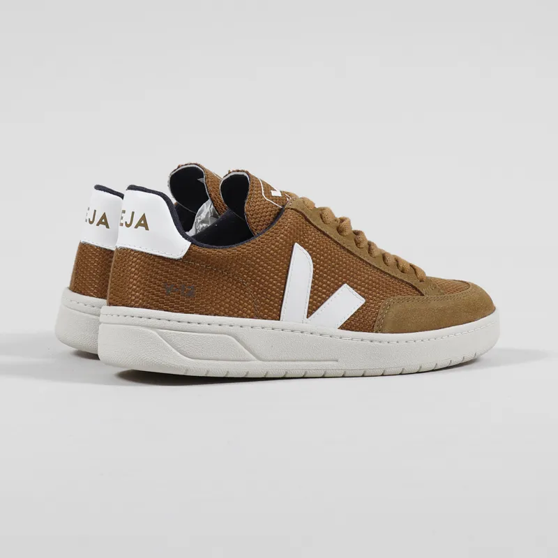 Veja Womens V-12 B-Mesh Shoes Tent White-3