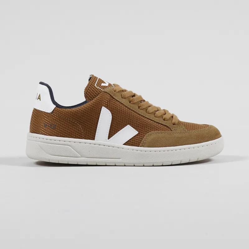 Veja Womens V-12 B-Mesh Shoes Tent White-4