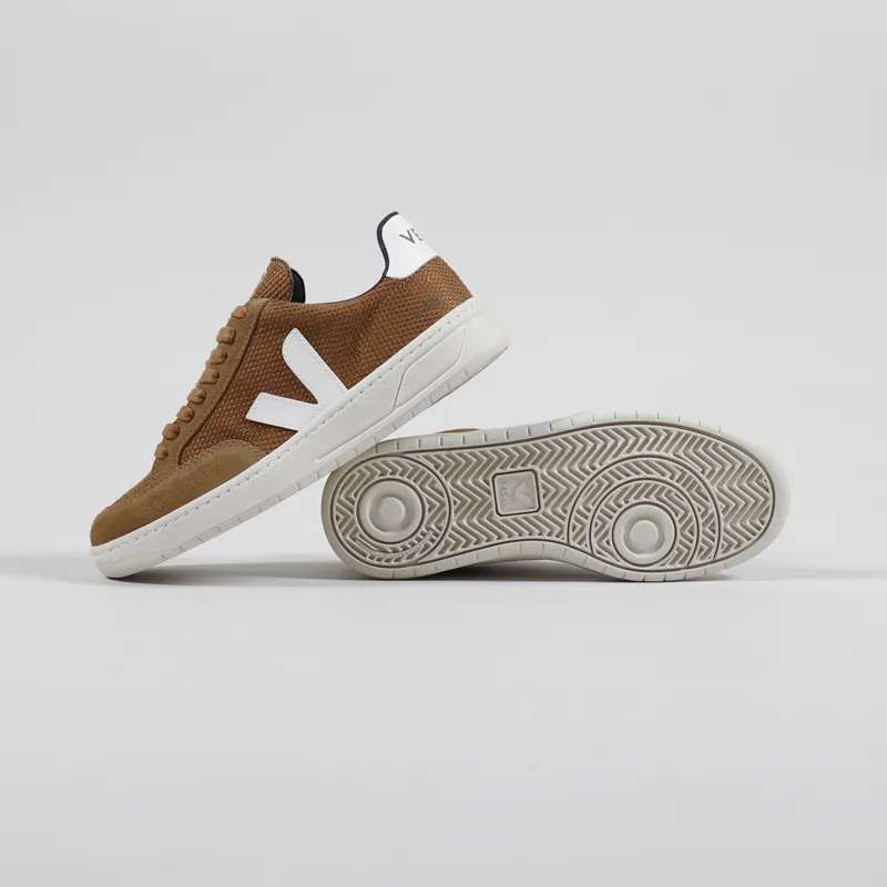 Veja Womens V-12 B-Mesh Shoes Tent White-1