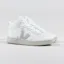 Veja Womens V-15 Leather Shoes Extra White Natural