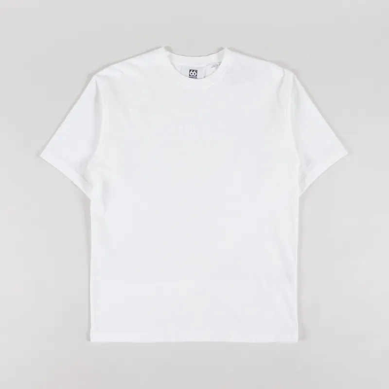 66 North Borgir T Shirt Bright White