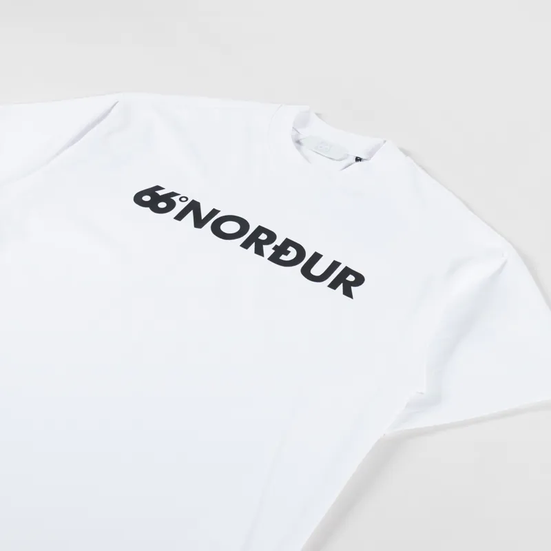 66 North Hringbraut T Shirt White-2