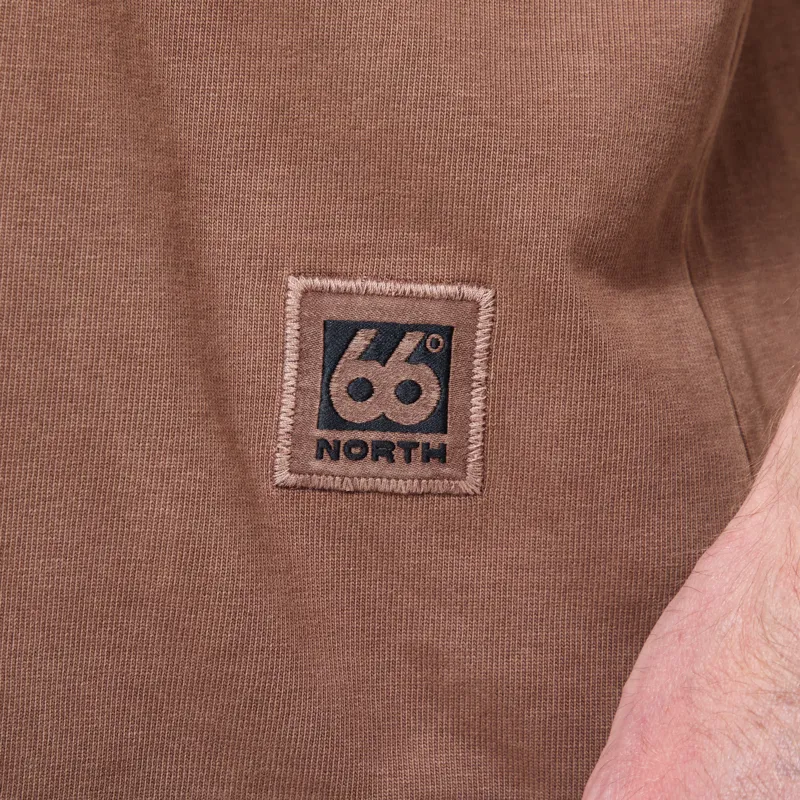 66 North Logn T Shirt Pine Bark-4