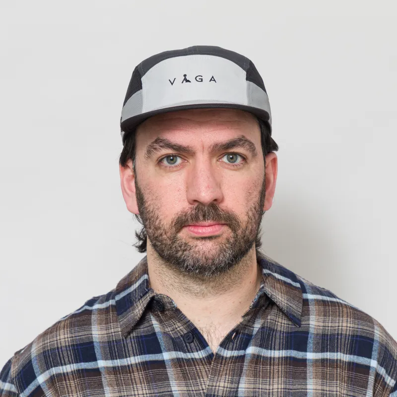 Vaga Logo Club Cap Light Grey Mid Grey Black-1