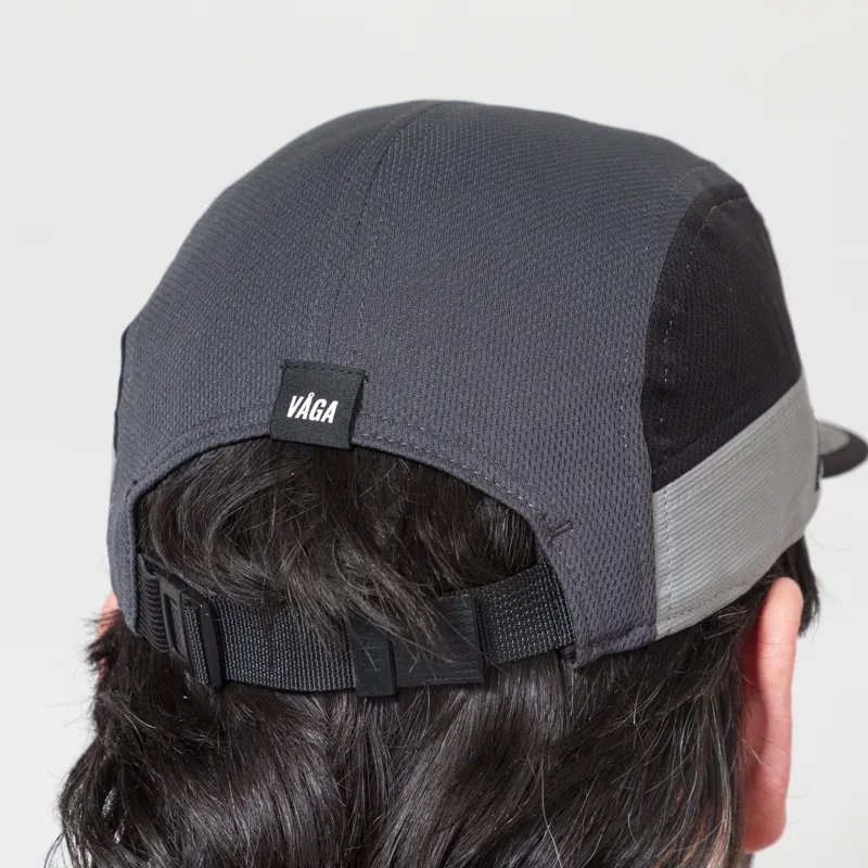Vaga Logo Club Cap Light Grey Mid Grey Black-4