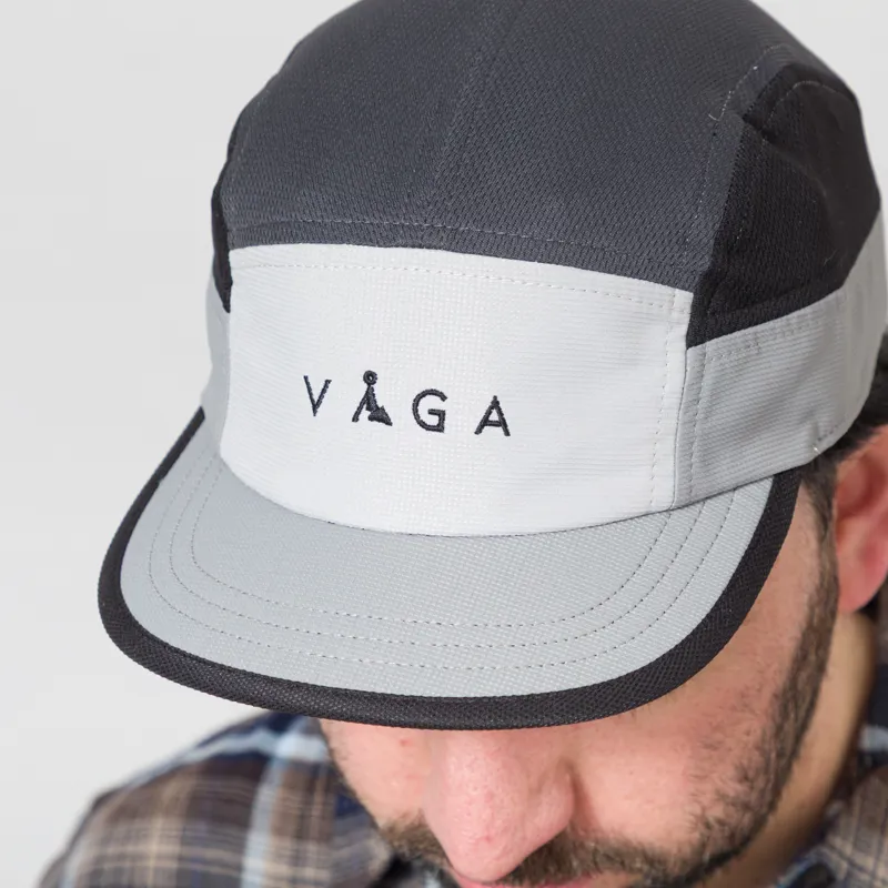 Vaga Logo Club Cap Light Grey Mid Grey Black-2