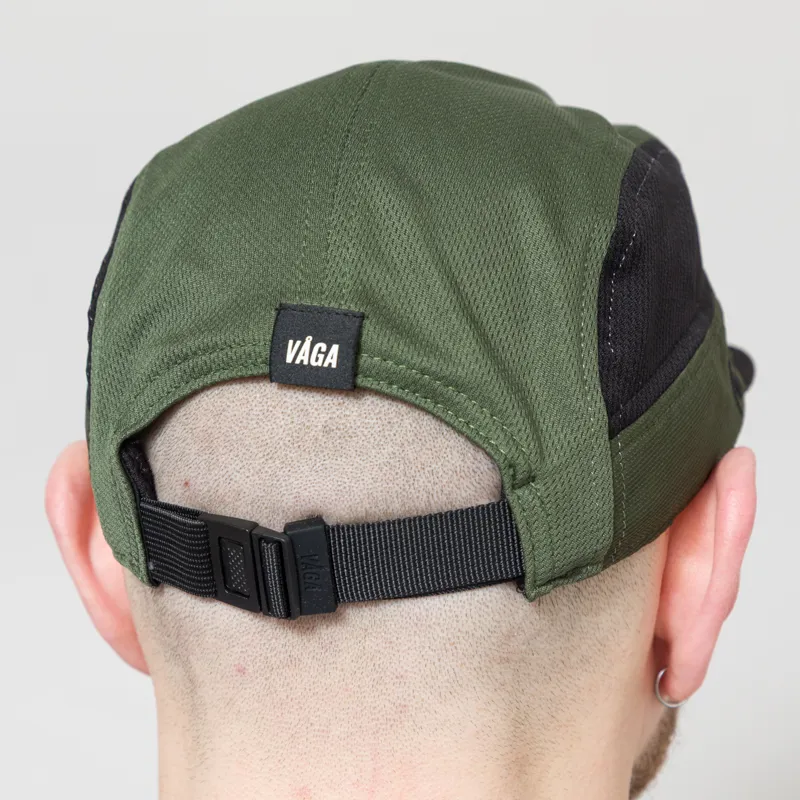 Vaga Logo Club Cap Utility Green Black-6