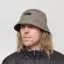 Vaga Feather Bucket Hat Taupe