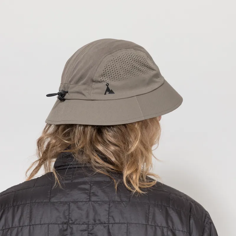 Vaga Feather Bucket Hat Taupe-2