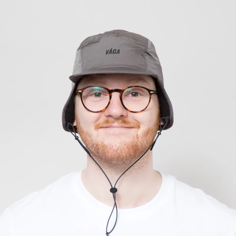 Vaga Padded Hiker Cap Mid Grey-3