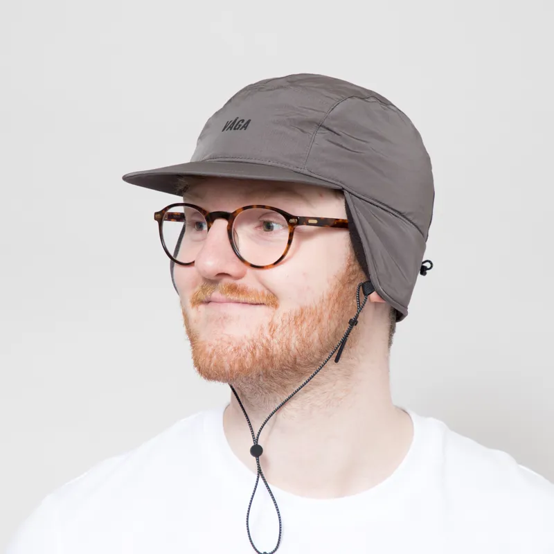 Vaga Padded Hiker Cap Mid Grey-1