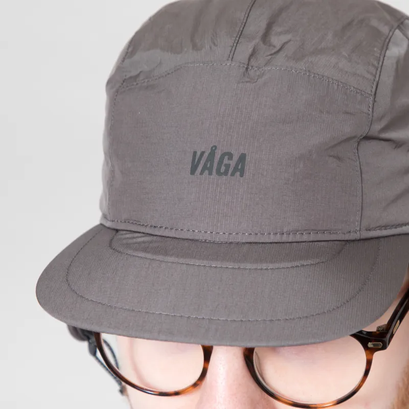 Vaga Padded Hiker Cap Mid Grey-5