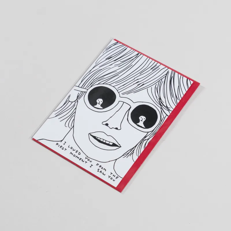 David Shrigley I Loved You Card