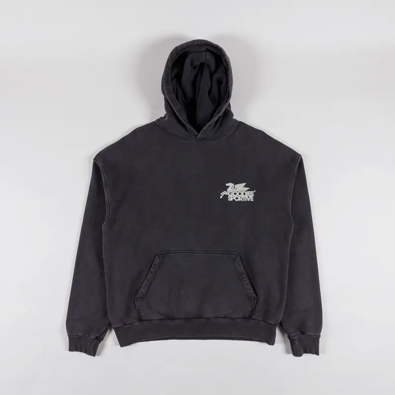 Goodies Sportive Pegasus Hoodie Vintage Black-1