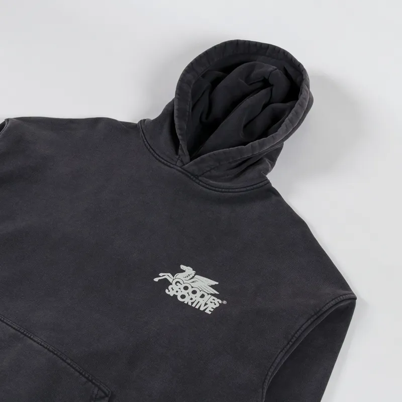 Goodies Sportive Pegasus Hoodie Vintage Black-3