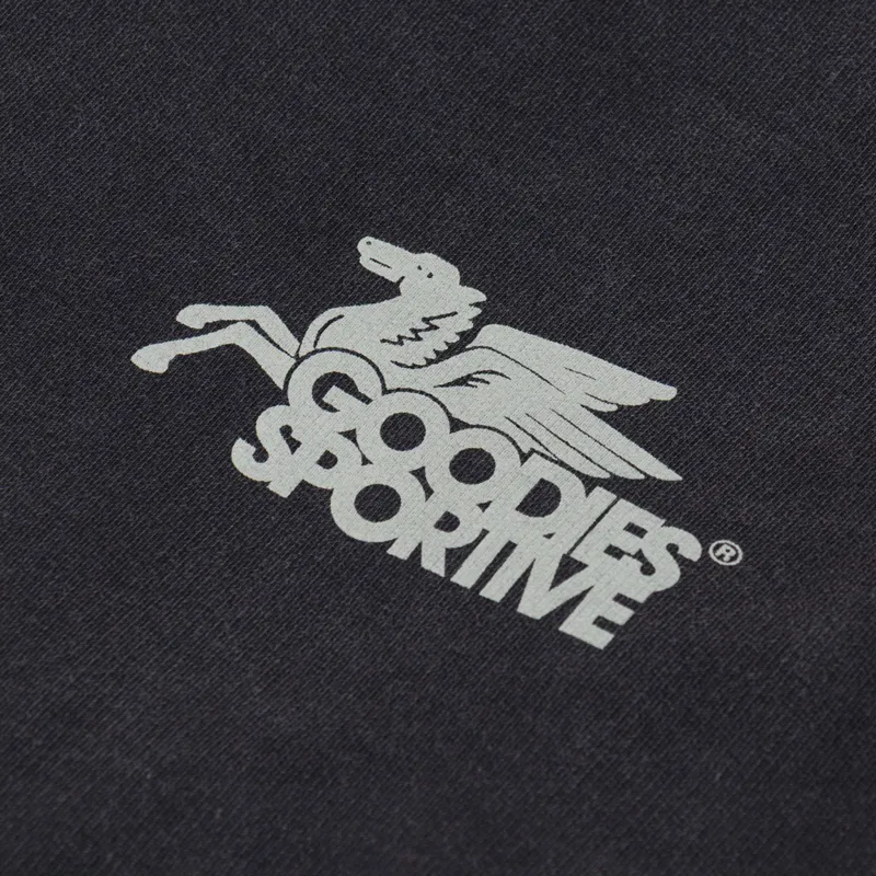 Goodies Sportive Pegasus Hoodie Vintage Black-5