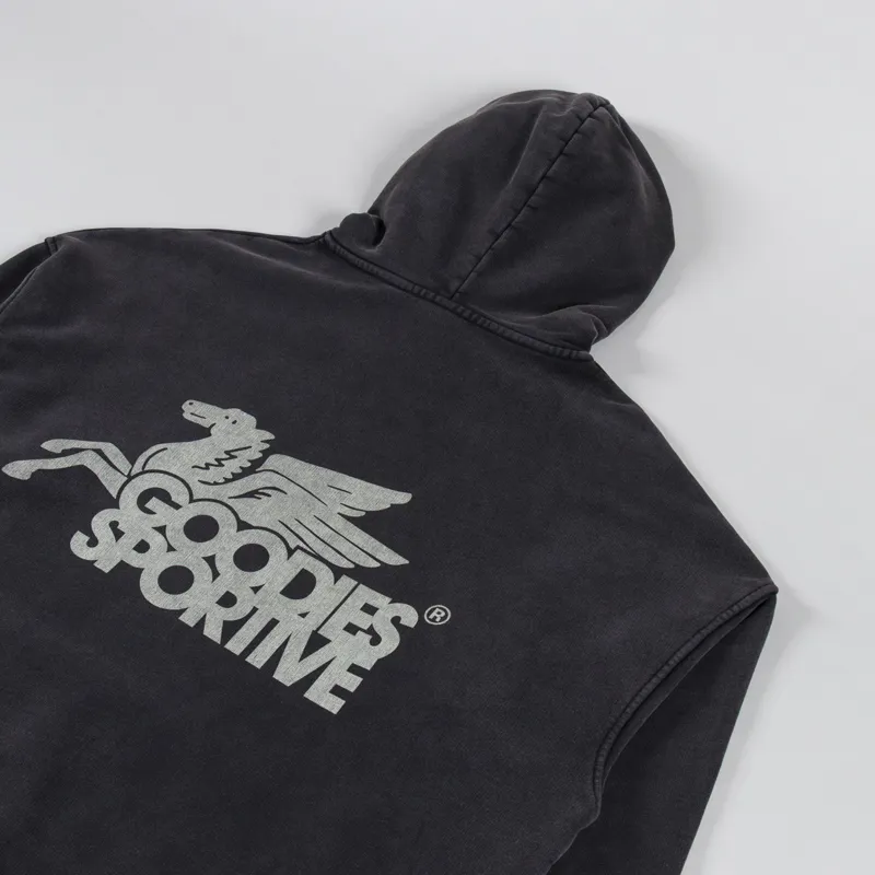 Goodies Sportive Pegasus Hoodie Vintage Black-2