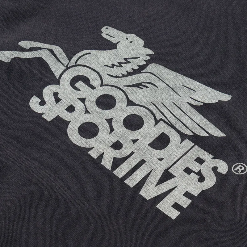 Goodies Sportive Pegasus Hoodie Vintage Black-4