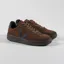 Veja Womens V-90 Suede Shoes Walnut Black