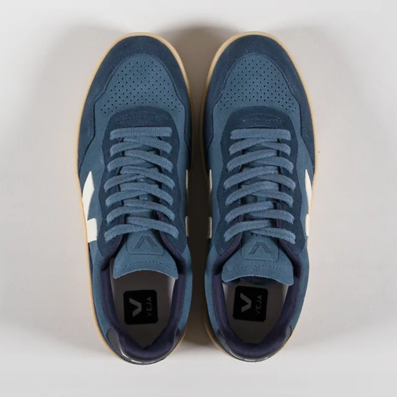 Veja Womens V-90 Suede Shoes California Pierre-6