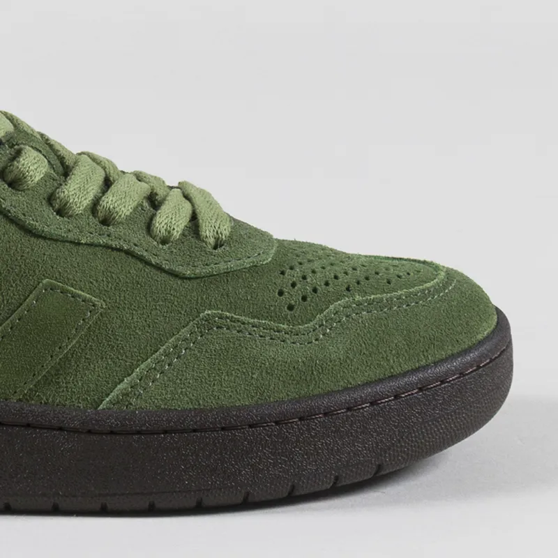 Veja Womens V-90 Suede Shoes Full Militar Eagle-5