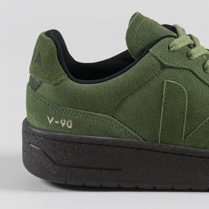 Veja V-90 Suede Shoes Full Militar Eagle-4