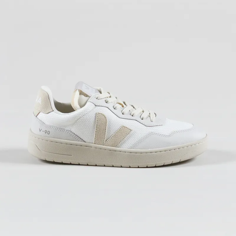 Veja V-90 B-Mesh Shoes White Pierre-2