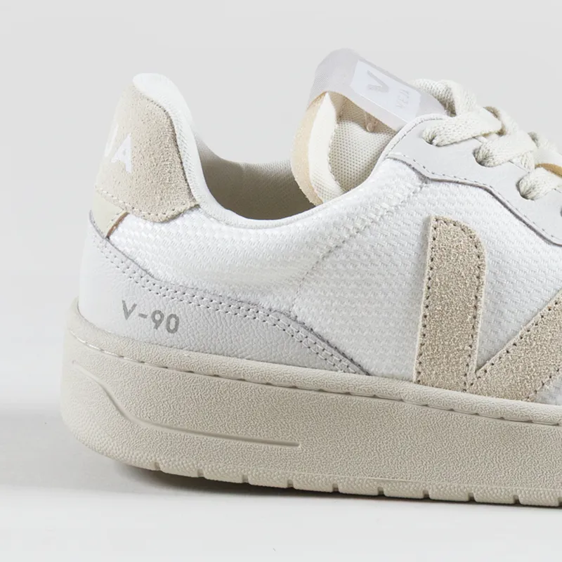 Veja V-90 B-Mesh Shoes White Pierre-4