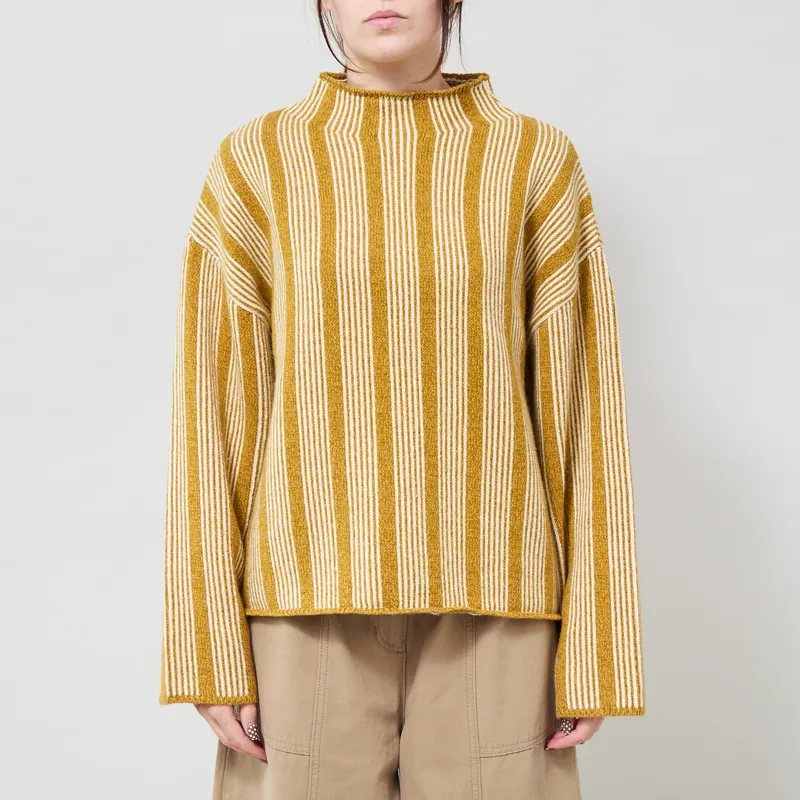 L.F. Markey Womens Vito Knit Mustard