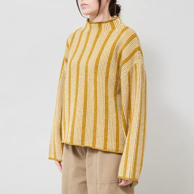 L.F. Markey Womens Vito Knit Mustard-1
