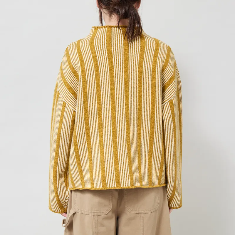 L.F. Markey Womens Vito Knit Mustard-2