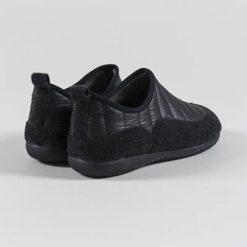 Gurus Valencia Slippers New Black-1