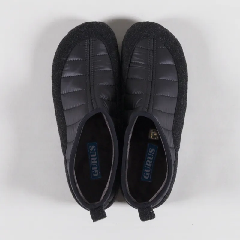 Gurus Valencia Slippers New Black-6