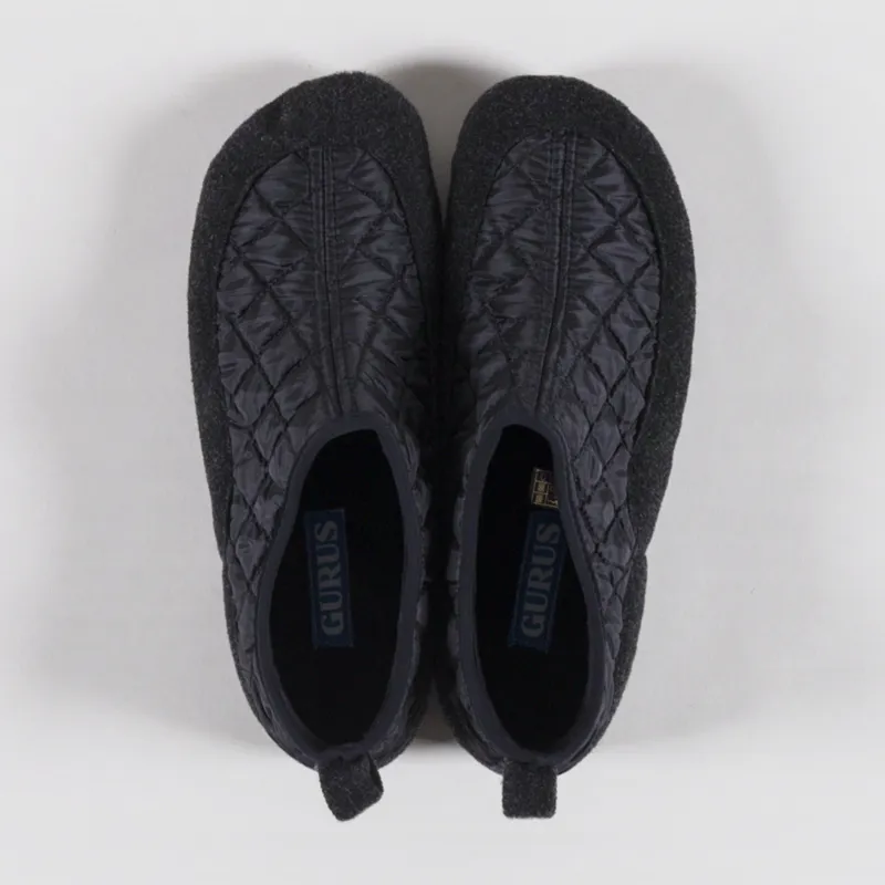 Gurus Valencia Slippers Black-6