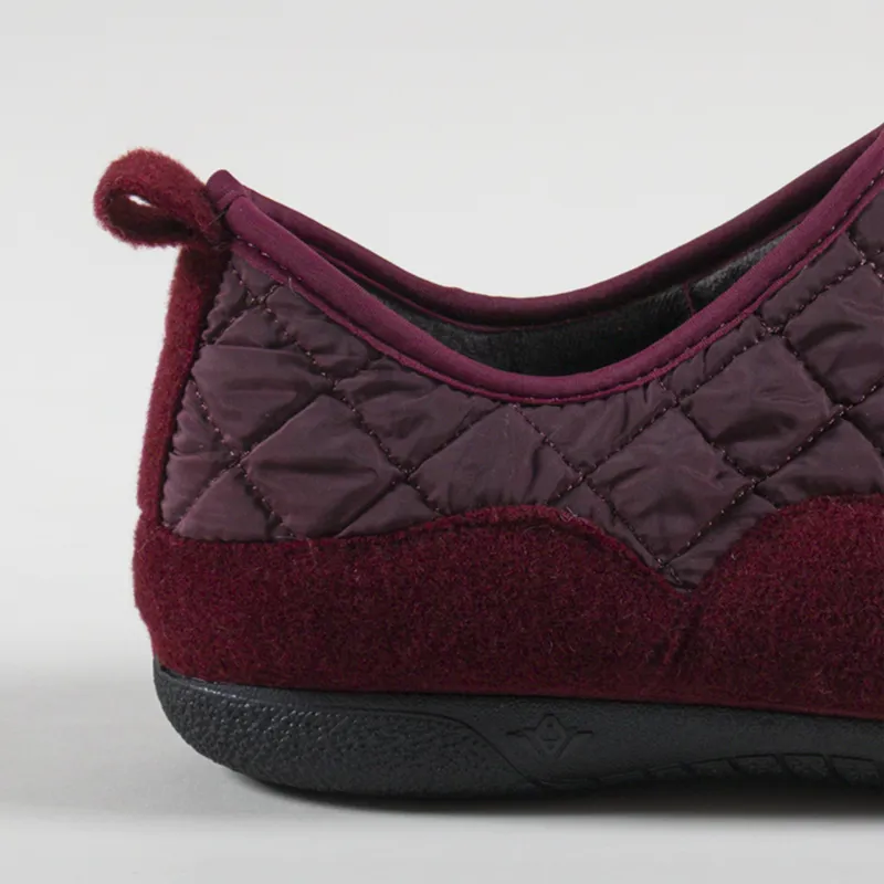 Gurus Valencia Slippers Burgundy-4