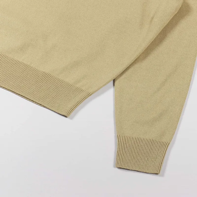 Fred Perry Womens V Neck Jumper Desert-7