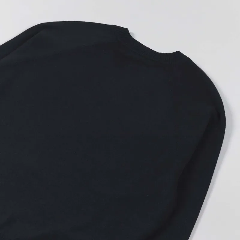 Fred Perry Womens V Neck Jumper Navy-6