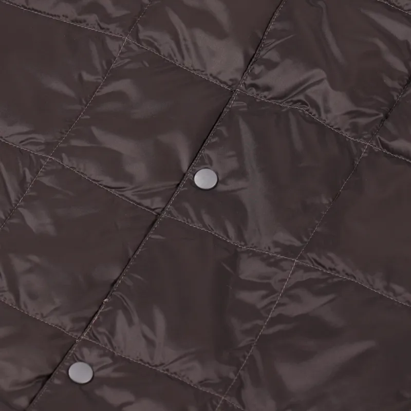 Taion V Neck Button Down Vest Grey-6