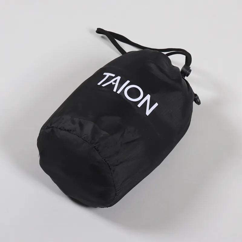 Taion V Neck Button Down Vest Black-7