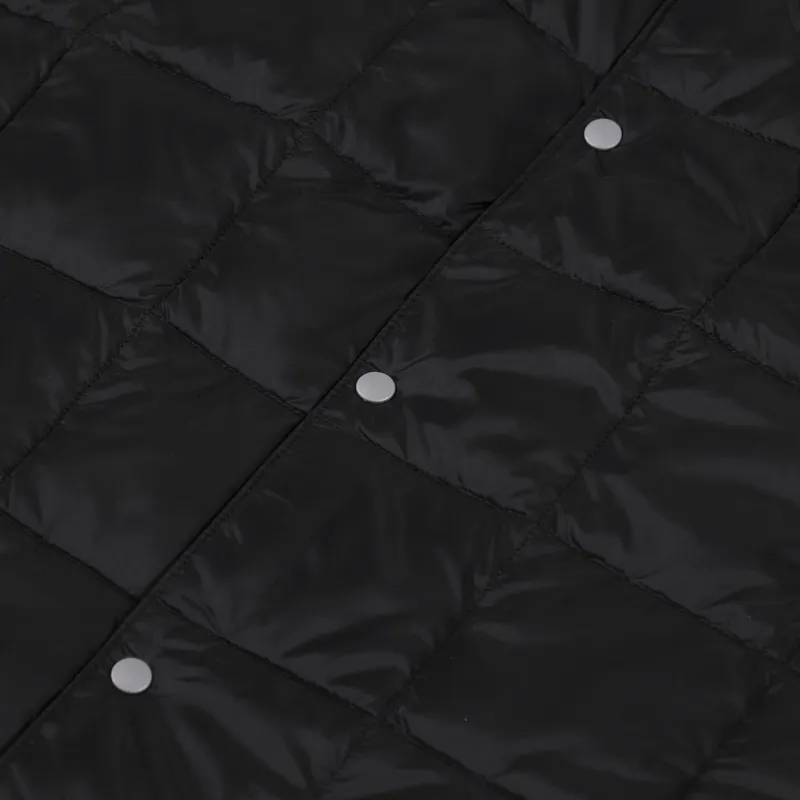 Taion V Neck Button Down Vest Black-6