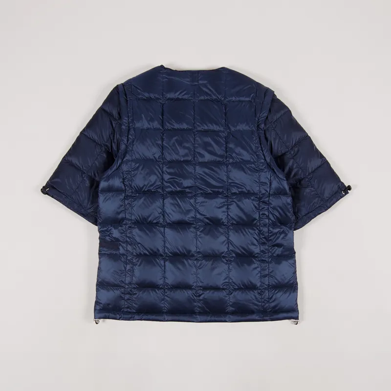 Taion V Neck Inner Down Set D Jacket Navy-5