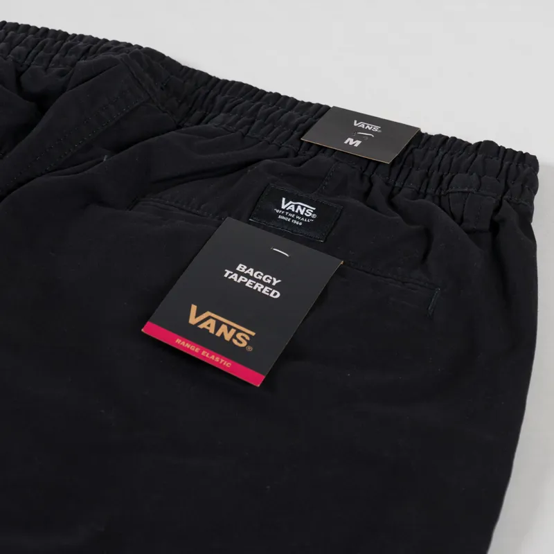 Vans Range Baggy Tapered Trousers Black-7
