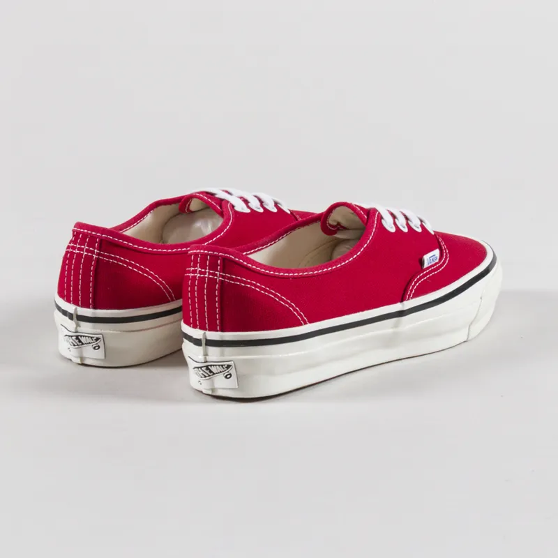 Vans Womens Skate Premium Authentic 44 Shoes Racing Red Mars-1