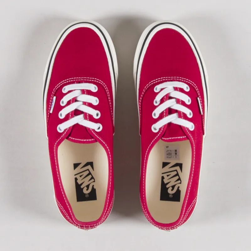 Vans Womens Skate Premium Authentic 44 Shoes Racing Red Mars-6