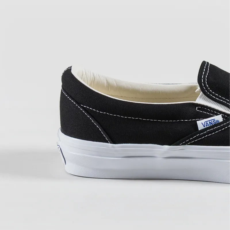 Vans Skate Slip-On Reissue 98 Shoes Black White-4