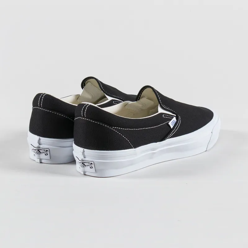 Vans Skate Slip-On Reissue 98 Shoes Black White-1